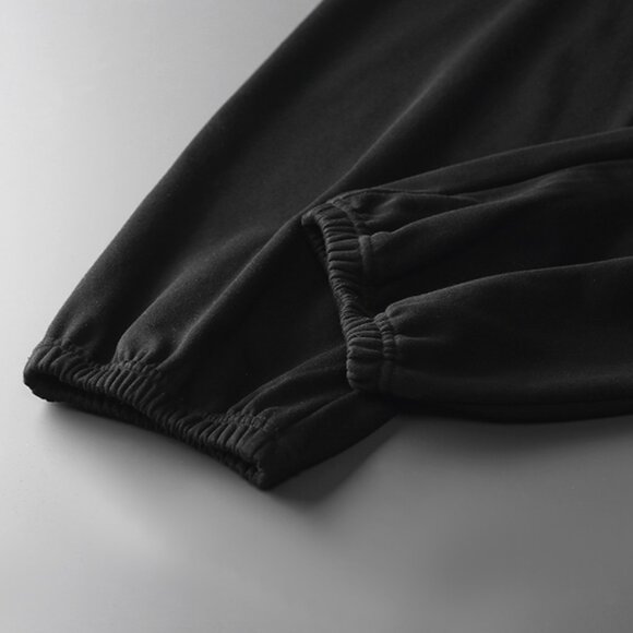 Off-White Black Casual Track Pants with Logo and Graphic Print Pants - Picture 4 of 8